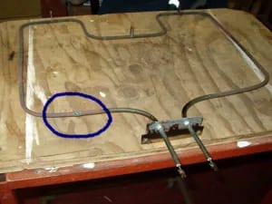 Broken baking element replacement near me