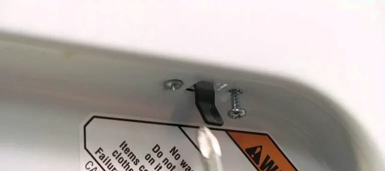 Dryer switch being replaced